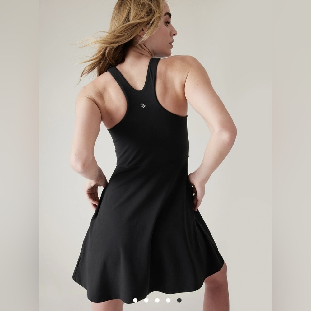 Athleta Conscious Black Sleeveless Dress